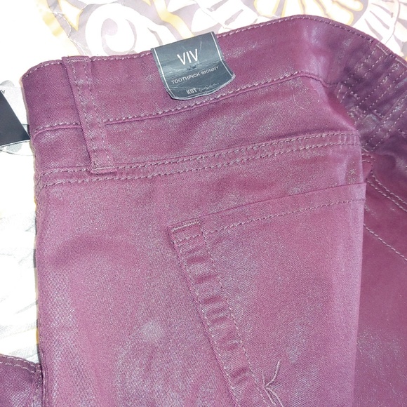 Kut from the Kloth coated jeans NWT 16w - Picture 4 of 4